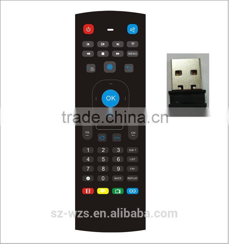 Android 2.4ghz Wireless Keyboard Air Mouse Remote Controller with Gyroscope