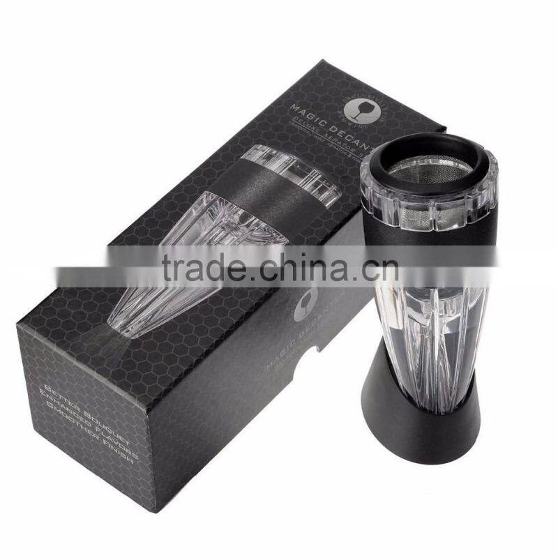 2016 New Design Red Wine Automatic Aerator Decanter