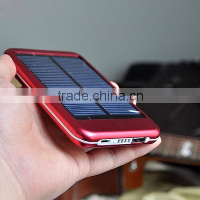 5000mah solar power bank solar panel power bank