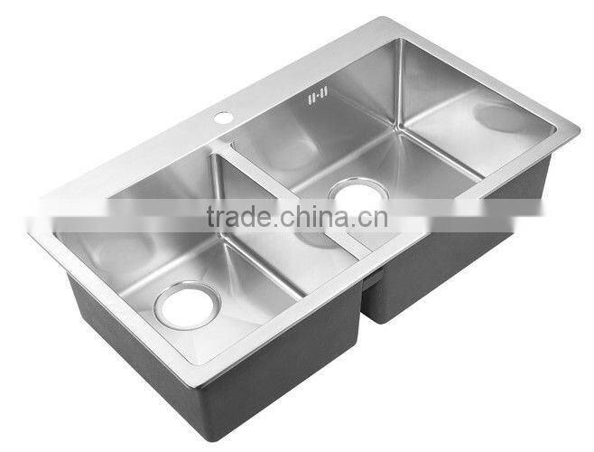 all-in-one stainless steel topmount sink RTS 200a-2
