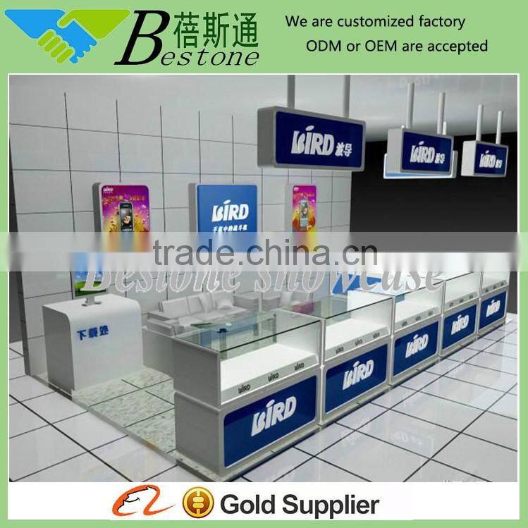 Brand retail store furniture mobile shop, professional shop counter design
