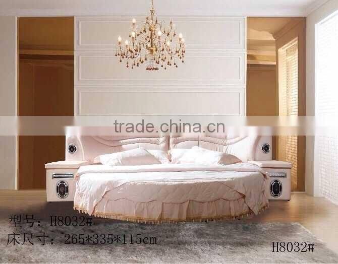 fashoin design round bed set