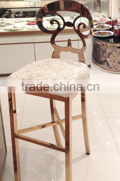 chinese style metal bar stool chairs
