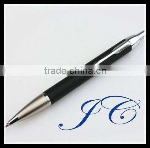 Top quality white plastic touch ball pen with logo factory b-570