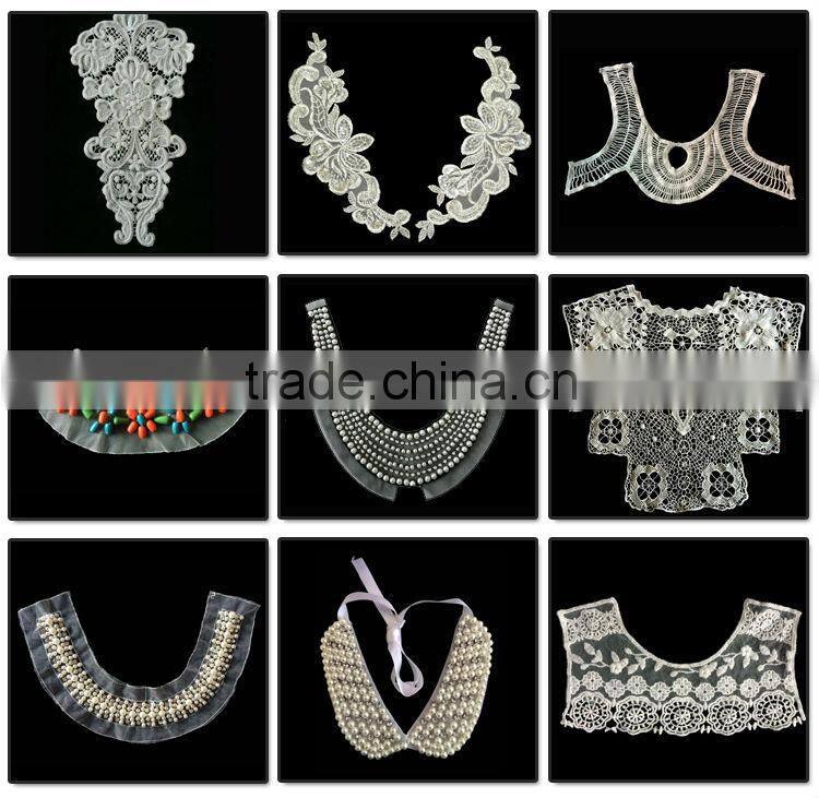 beaded neck trim