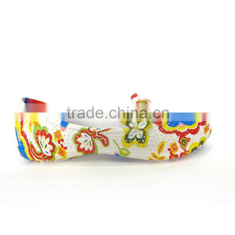 2015 new style fashion style eva clogs for kids