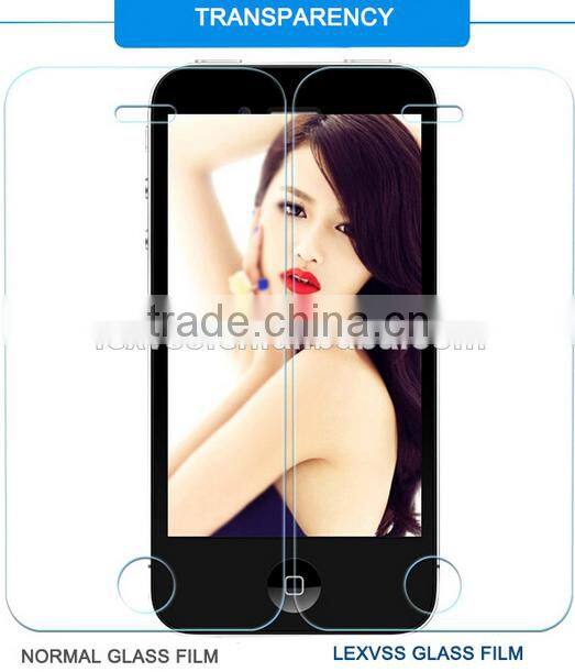 0.33mm 3D full size covered silk printing tempered glass screen protector film for Iphone 6/6s