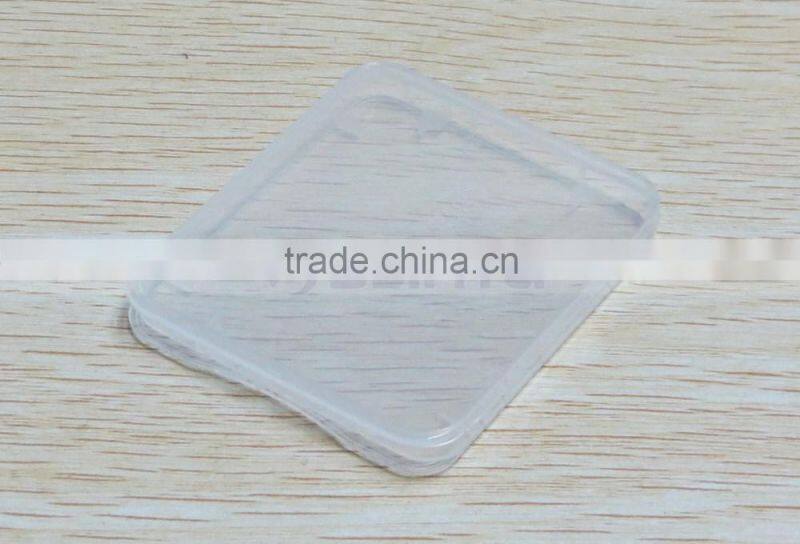 Transparent Eco-Friendsly Plastic Case CF Card Box Memory Card Case