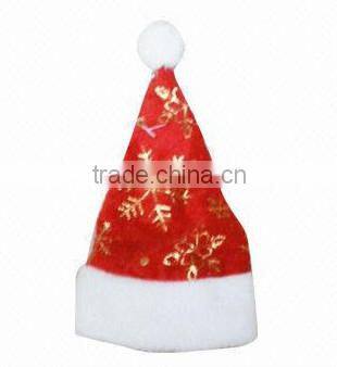 Various Sizes of Plush Santa Hat for adults in 2015 christmas eve