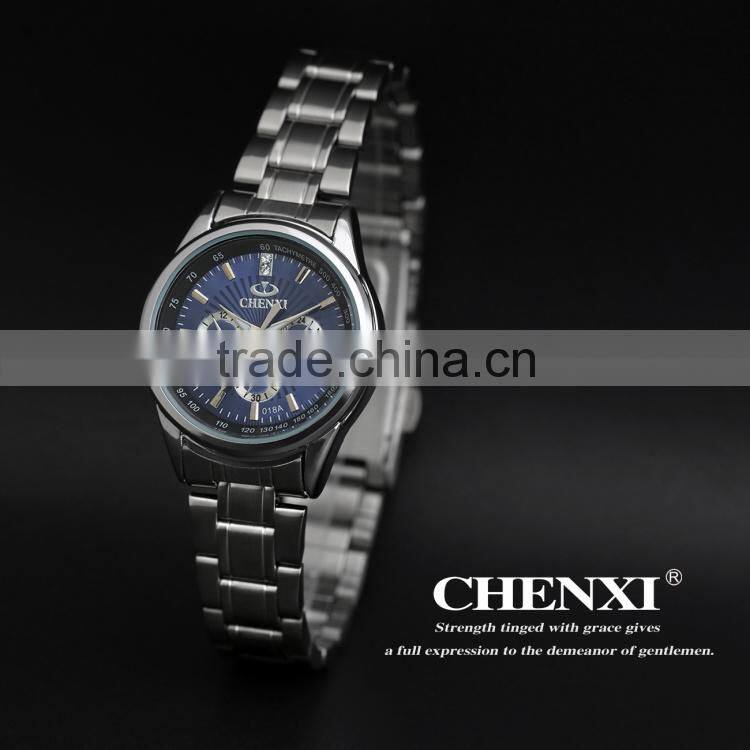 2015 Fashion Curren watches sport stainless steel waterproof Japan quartz Movt 018AM&LS