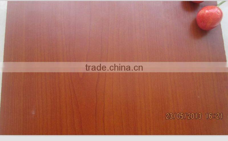 White Laminated Melamine Coated MDF Boards For Different Furniture Usages
