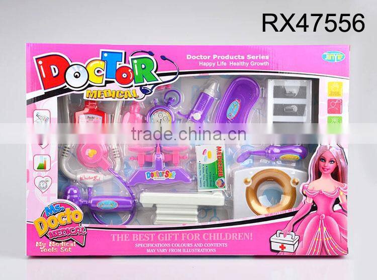 Funny kids doctor set play house toy medical kit toy