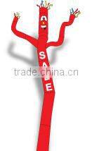 air dancer tube with blower fan / inflatable dancing man / polyester ripstop material shell
