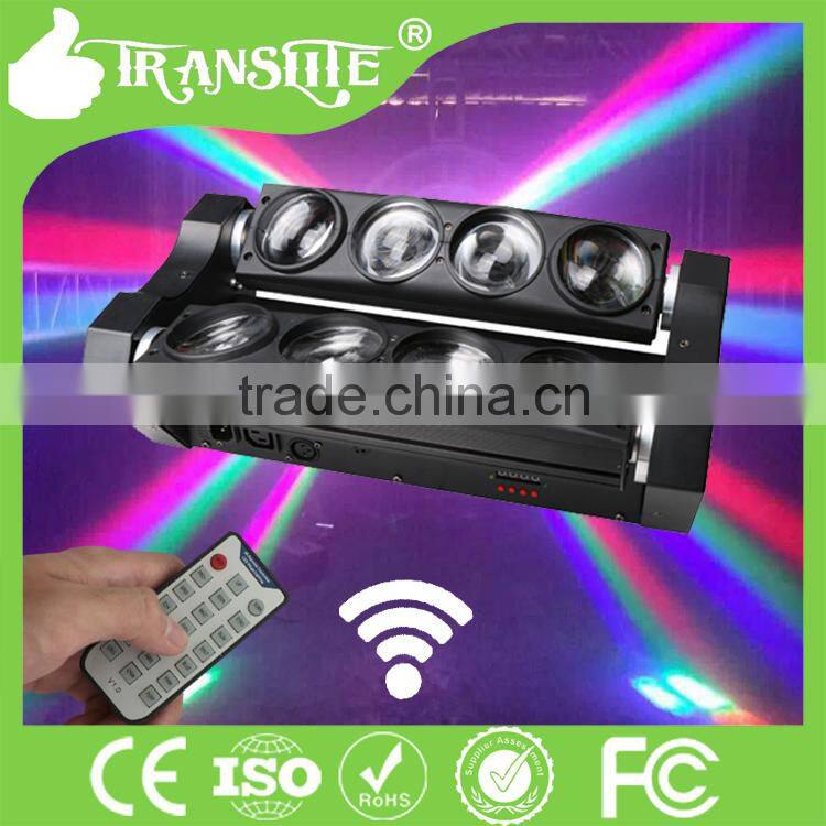 stage uplight led spider beam moving head light wireless dmx control Double tile rotation sharpy beam spider light