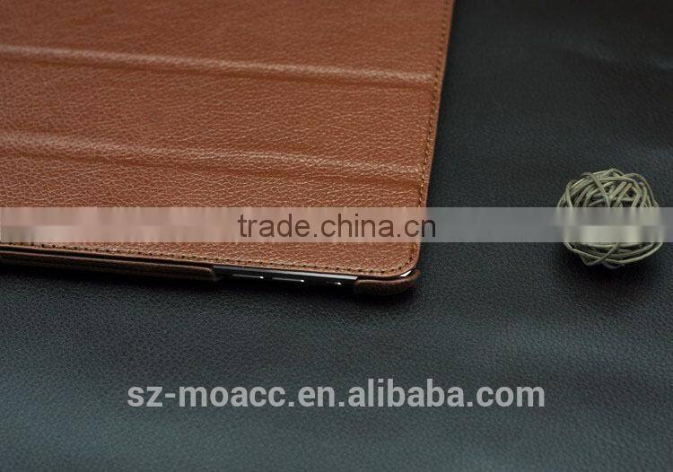 high quality stand tablet cover flip leather case for ipad 6