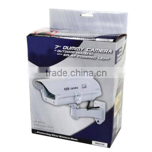 Waterproof Solar Powered Dummy Camera $3.46/pc