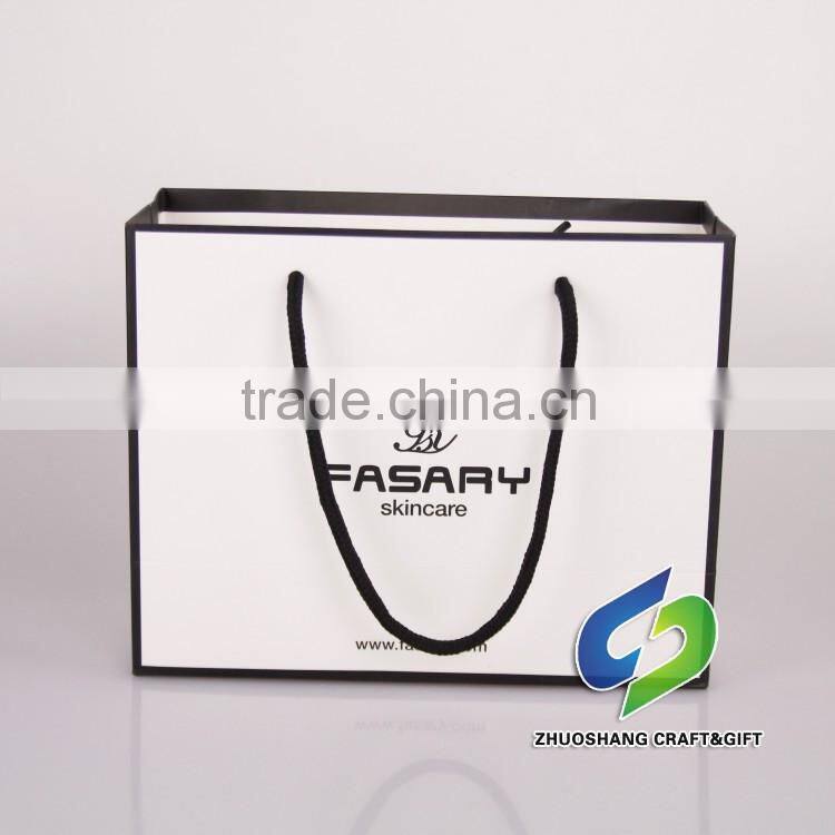 2015 New fancy custome logo printed shopping bag ,gift bag,paper bag with handle