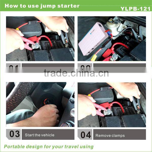 Factory Price 12000mah Multifunction Emergency 12V Portable Auto Jump Starter