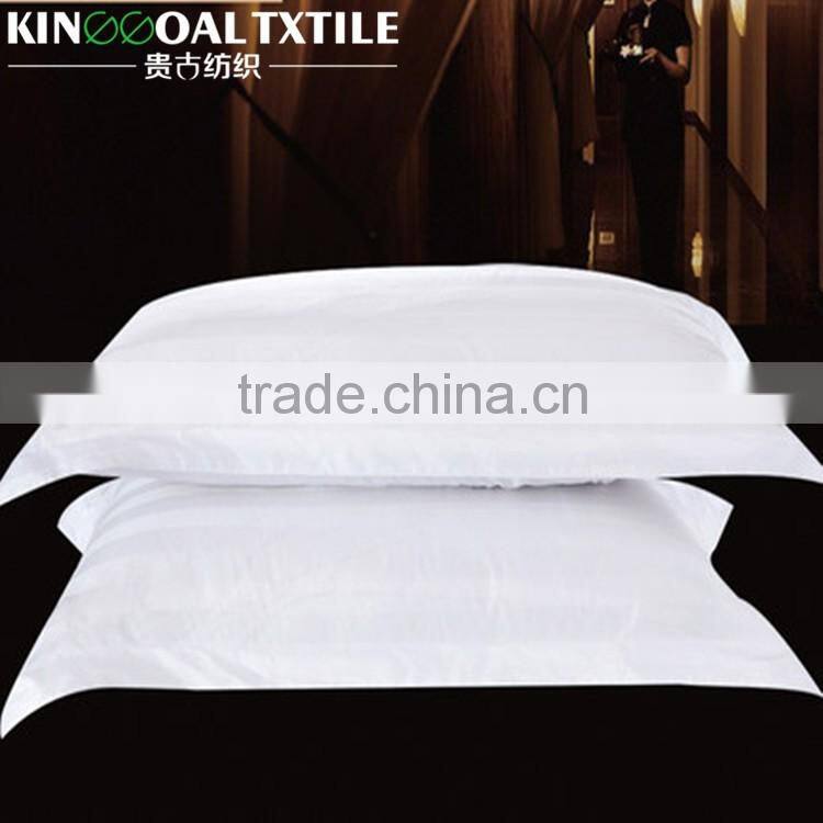 Wholesale cheap 3cm stripe large plain dyed Pillow shells case