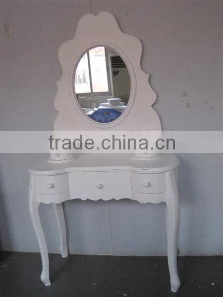 antique wooden toilet table