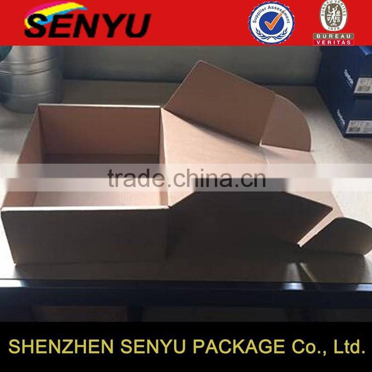 Brown Kraft Paper Folding Box for Garment Packaging