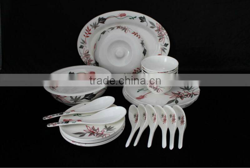 melamine tableware dinner set