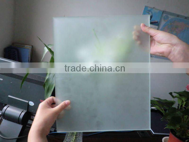 acid etched decorative glass/acid etched glass decorative glass window glass /skyscraper glass