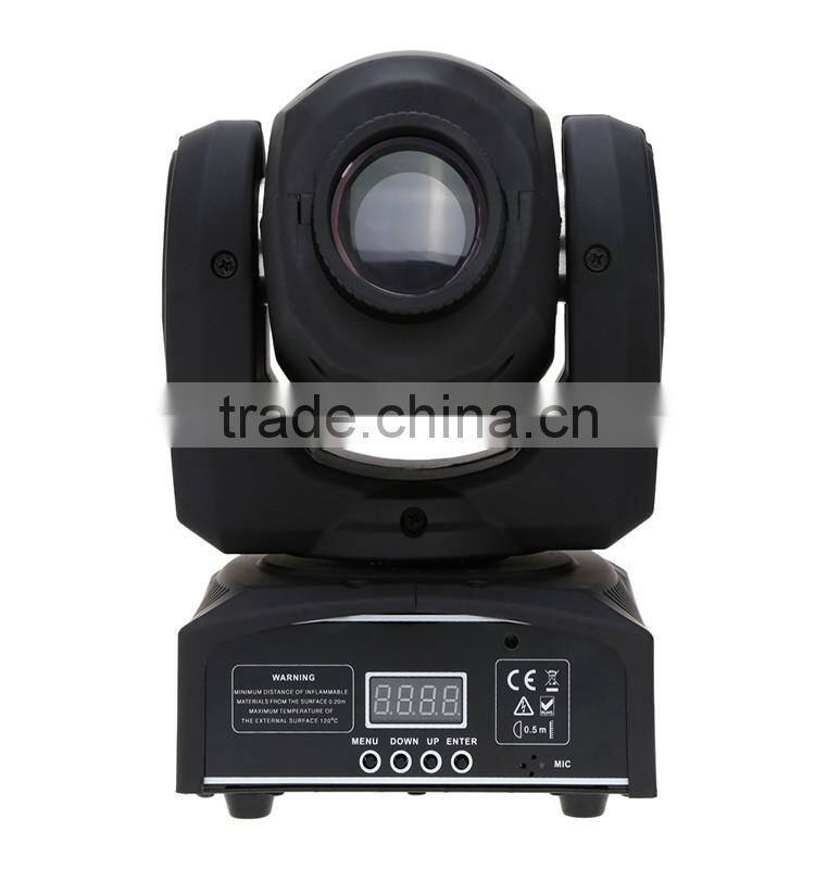 adj 12W led mini spot gobo moving head stage disco light