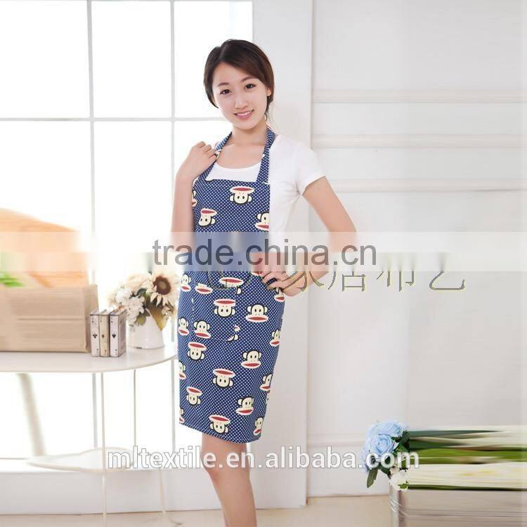Cooking cheap wholesale kitchen apron with custom logo
