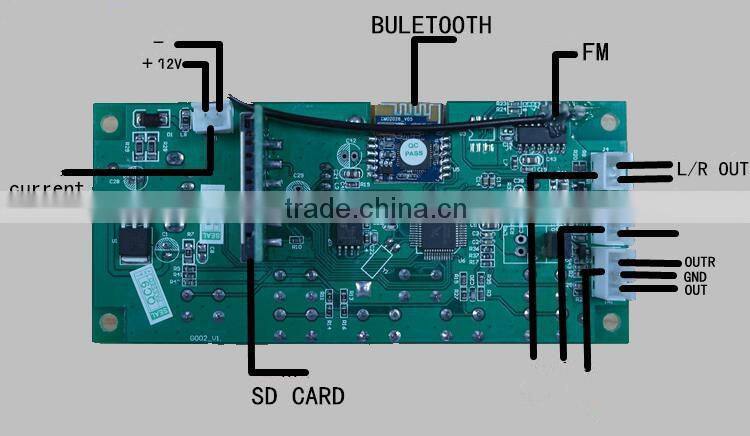 JRHT-G002 bluetooth radio amplifer module