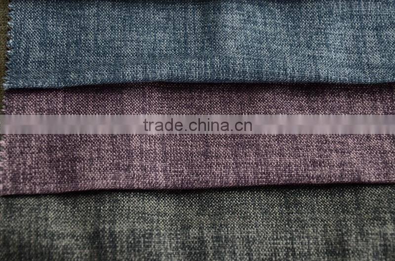 New Smooth Chenille Like Linen Effect Upholstery Curtain Covers Fabrics