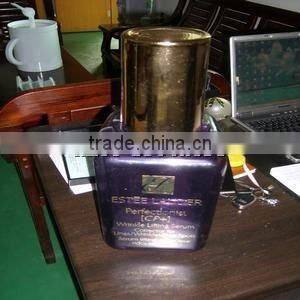 Delicate vacuum forming cosmetic bottle