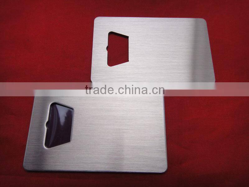 high quality cheap price stamp blank stainless steel bottle opener