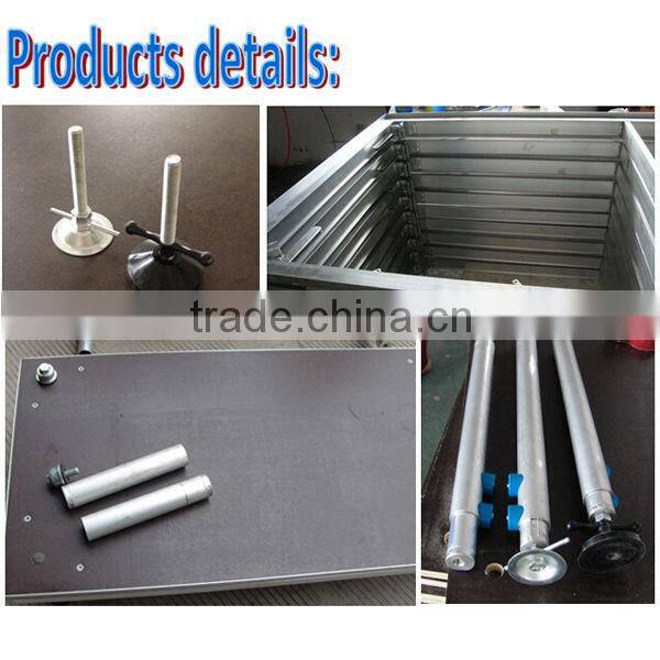 High quality adjustable mobile stage for sale
