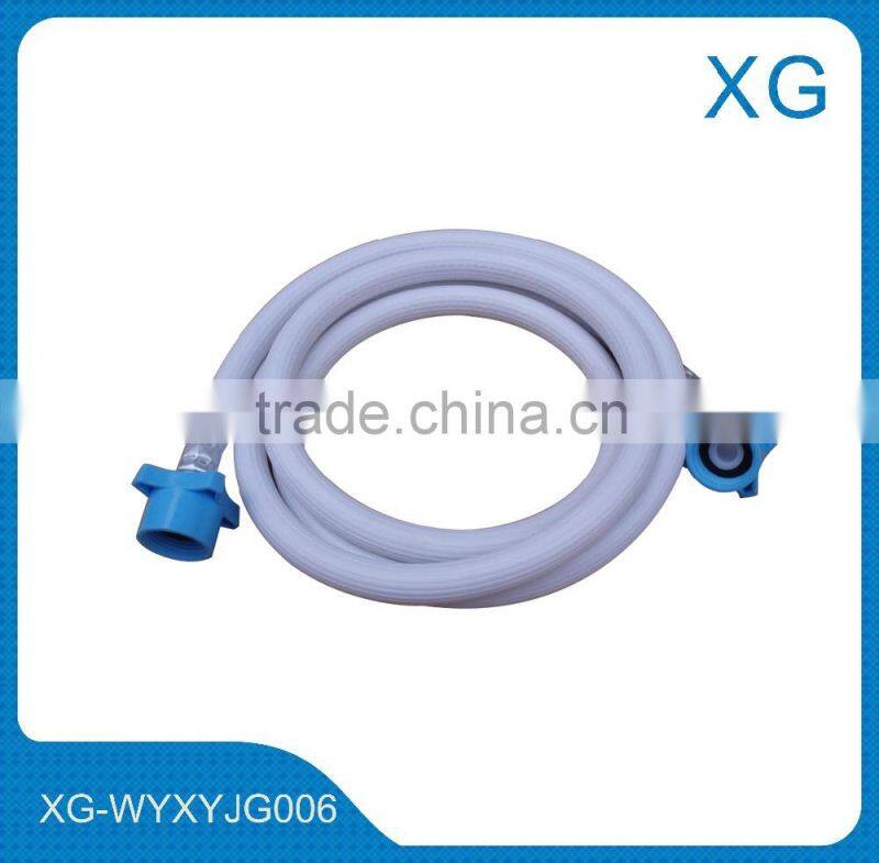 washing machine inlet outlet hose/PVC inlet hose European market/Plastic flexible washing machine drain hose/pvc flexible hose