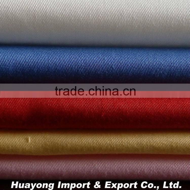 100% cotton 16*12 108*56 275gsm twill fabric for pants