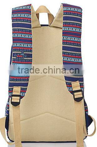 Casual style lightweight canvas laptop bag/shoulder bag /school bag /travel bag