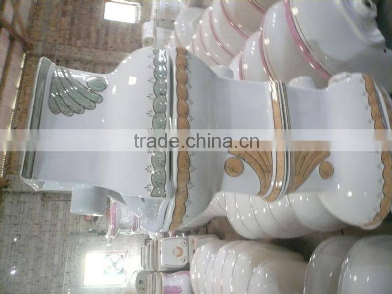 Bathroom Design Ceramic High Grade Decoractive European Three Set two piece toilet