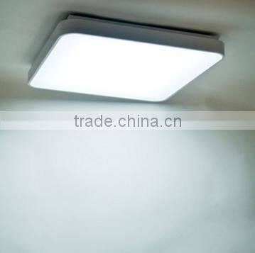 retangular white or black square ceiling panel light
