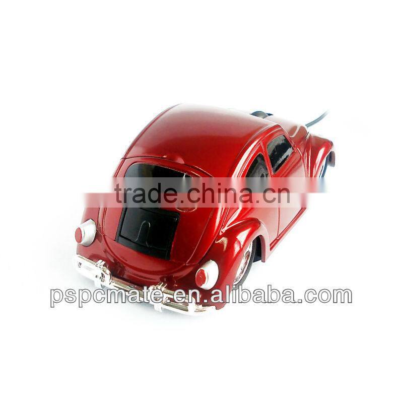 New design Car shaped usb wired optical car mouse