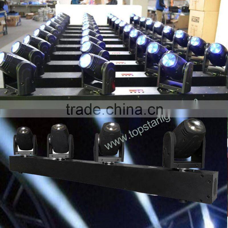 Small LED RGBW Mini moving head/High brightness led moving head beam