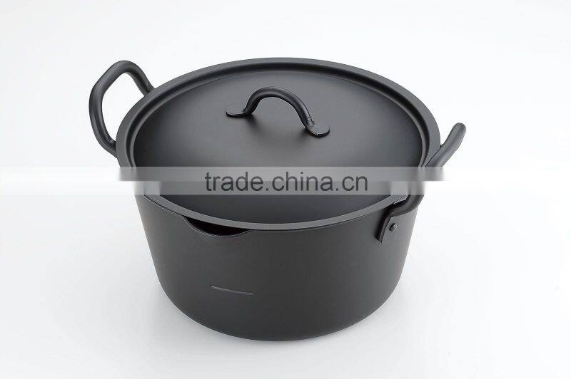 The japanese frying wok deep fryer of 20cm(7.87in) with iron lid