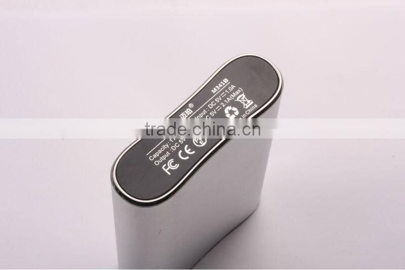 mopoer portable mobile power bank/mobile power supply with 18650 Lithium battery cells 11200mAh
