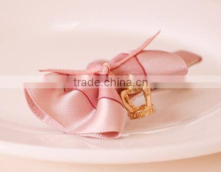 fancy beads ribbon make hair bow alligator hair clip barrettes