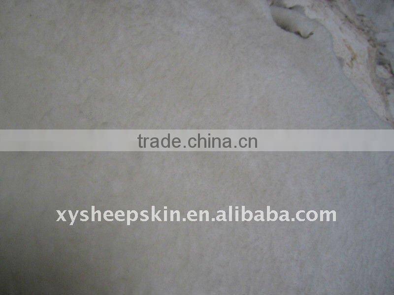 hot sell sheep fur shoe lining exporting to Germany Turkey Finland etc