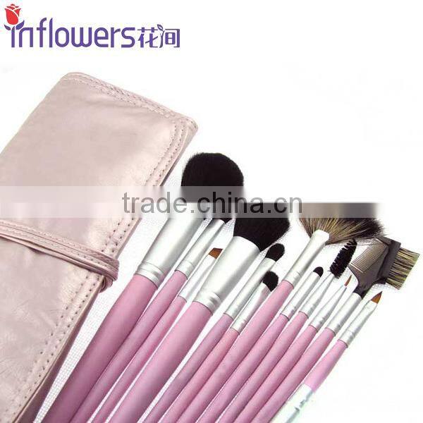 Wooden handle eco-friendly Professional makeup brush set