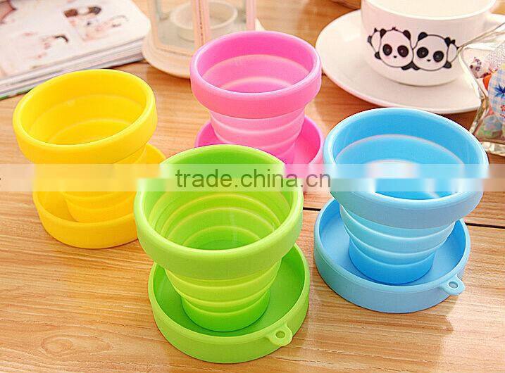 Collapsible Silicone Drinking Cup
