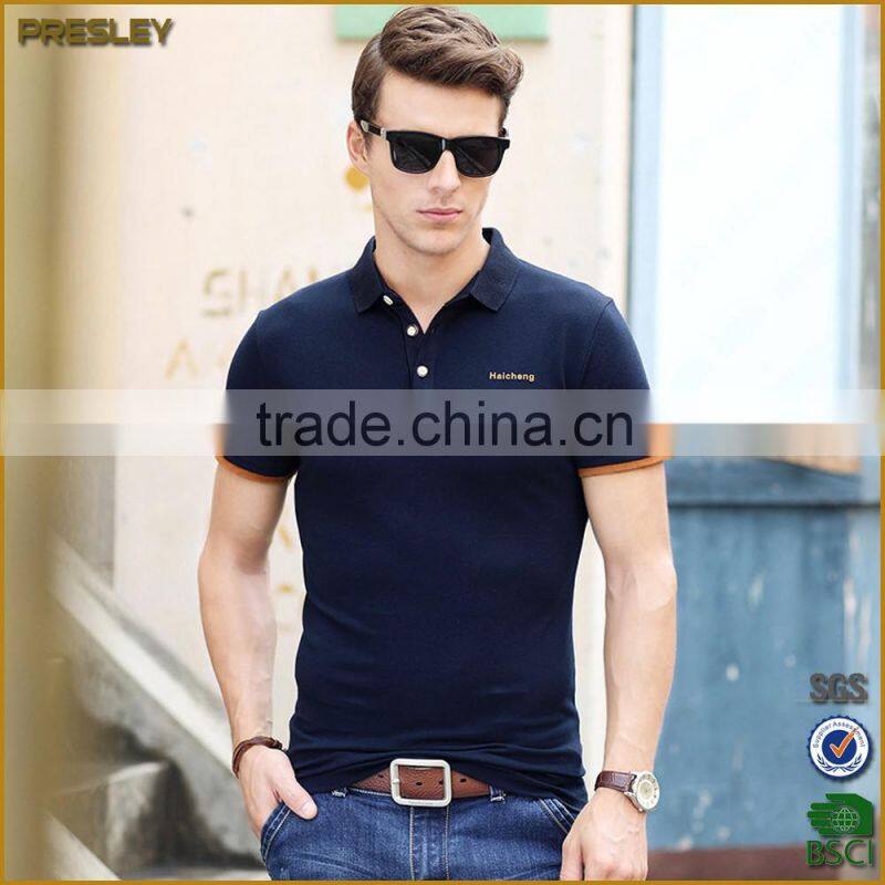 hot selling summer 100%cotton short-sleeves polo shirts wholesale china