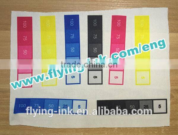 Cushion for leaning on Thermal transfer dye printing ink