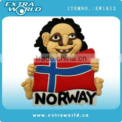 Oslo Norway fridge rubber magnet
